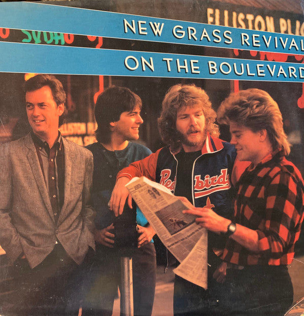 New Grass Revival - On The Boulevard (Vinyl, LP, Album) Very Good Plus (VG+) / Very Good Plus (VG+)