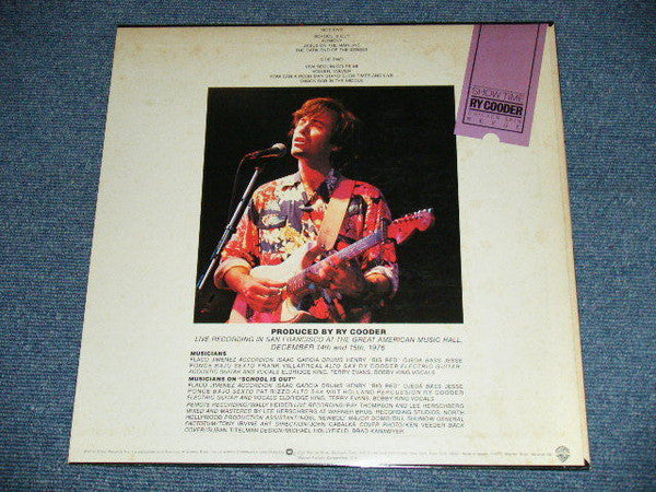 Ry Cooder - Show Time (Vinyl, LP, Album, Promo) Very Good (VG) / Poor (P)