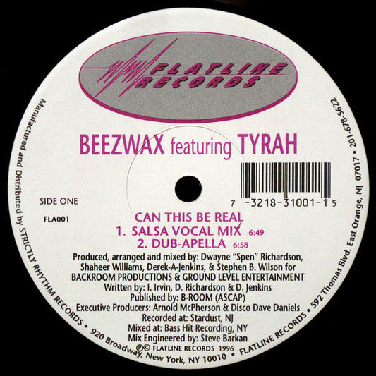 Beezwax - Can This Be Real (Vinyl, 12", 33 ⅓ RPM) Good Plus (G+) / Generic