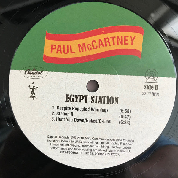 Paul McCartney - Egypt Station (2xVinyl, LP, Album, Deluxe Edition, Limited Edition, Stereo) Very Good Plus (VG+) / Near Mint (NM or M-)