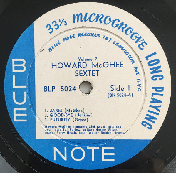 Howard McGhee - Howard McGhee Volume 2 (Vinyl, LP, 10", Album, Mono) Good Plus (G+) / Very Good (VG)