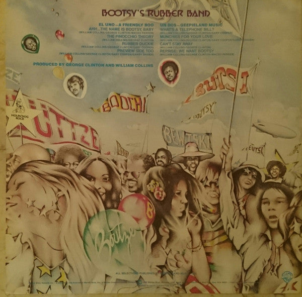 Bootsy's Rubber Band - Ahh...The Name Is Bootsy, Baby! (Vinyl, LP, Album, Promo) Very Good Plus (VG+) / Very Good Plus (VG+)
