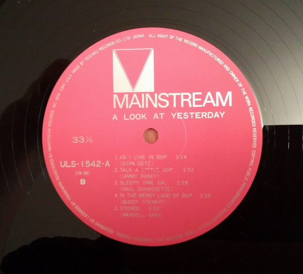 Various - A Look At Yesterday (Vinyl, LP, Compilation, Stereo) Very Good Plus (VG+) / Very Good Plus (VG+)