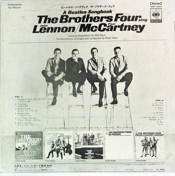 The Brothers Four - The Brothers Four Sing Lennon-McCartney (Vinyl,...