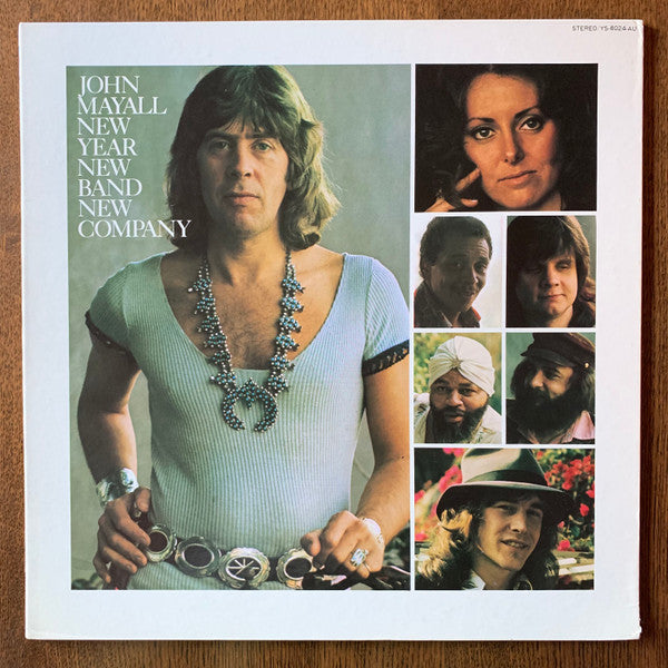John Mayall - New Year, New Band, New Company (Vinyl, LP, Album) Very Good Plus (VG+) / Very Good (VG)