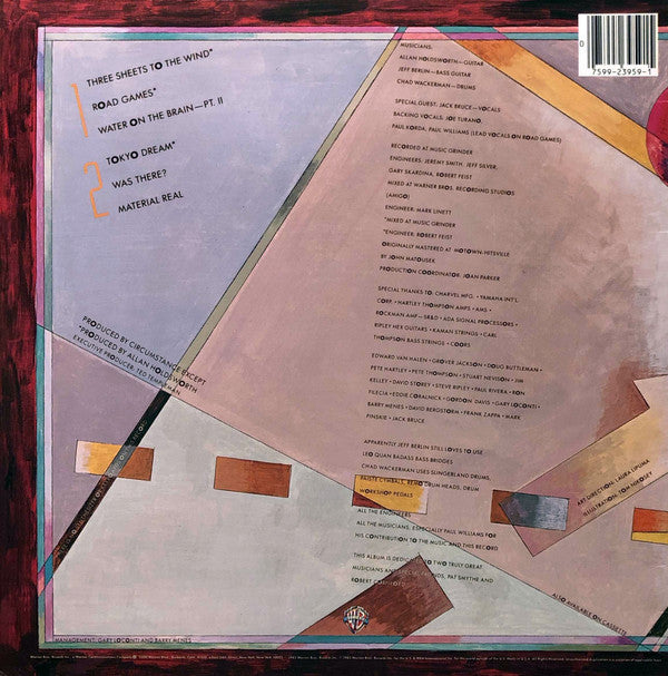 Allan Holdsworth - Road Games (Vinyl, 12", Mini-Album)