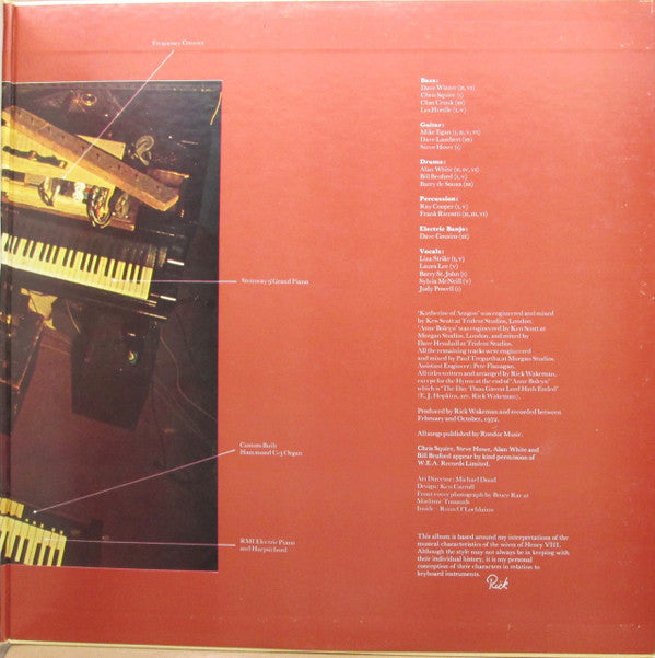 Rick Wakeman - The Six Wives Of Henry VIII (Vinyl, LP, Album)
