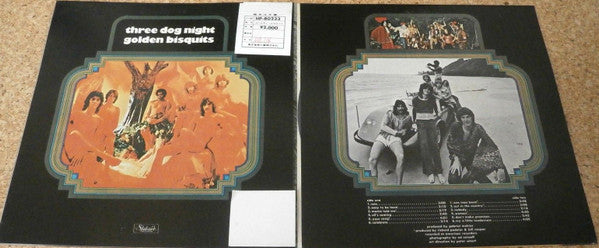 Three Dog Night - Golden Bisquits (Vinyl, LP, Compilation) Very Good Plus (VG+) / Very Good Plus (VG+)