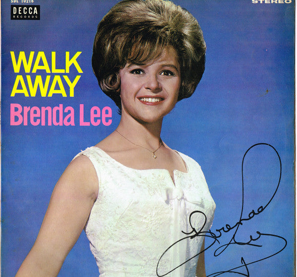 Brenda Lee - Walk Away (Vinyl, LP, Album) Very Good Plus (VG+) / Very Good Plus (VG+)