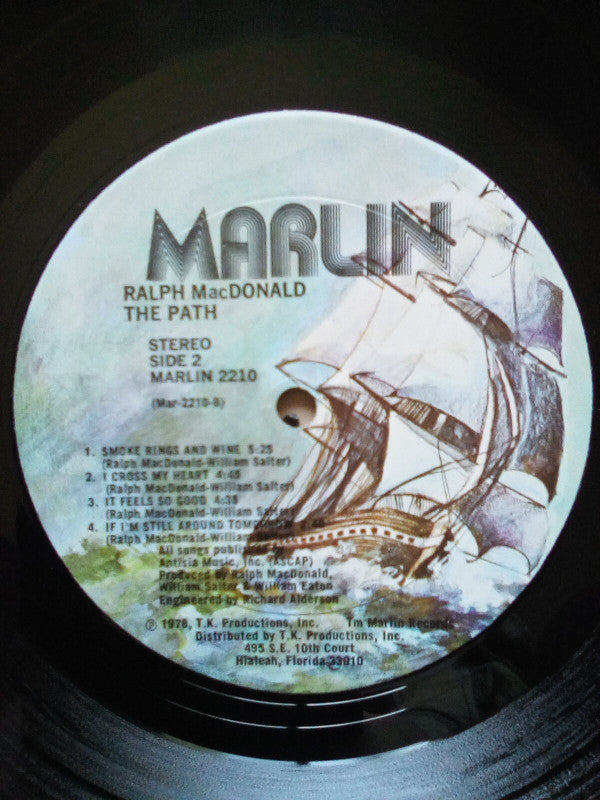 Ralph MacDonald - The Path (Vinyl, LP, Album, Stereo) Very Good Plus (VG+) / Very Good (VG)