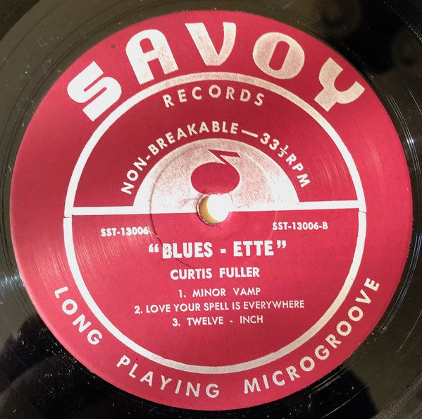 Curtis Fuller's Quintet - Blues-ette (Vinyl, LP, Album, Reissue, Stereo) Very Good Plus (VG+) / Very Good Plus (VG+)