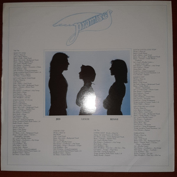 Promises - Promises (Vinyl, LP, Album) Very Good Plus (VG+) / Very Good (VG)