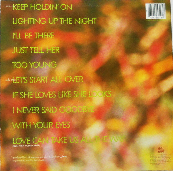 Jack Wagner - Lighting Up The Night (Vinyl, LP, Album) Very Good (VG) / Very Good (VG)