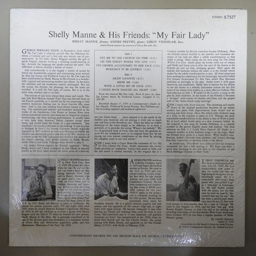 Shelly Manne & His Friends - Modern Jazz Performances Of Songs From My Fair Lady (Vinyl, LP, Album, Repress, Stereo) Very Good Plus (VG+) / Very Good (VG)