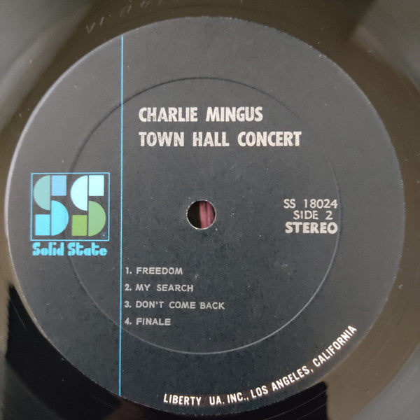 Charles Mingus - Town Hall Concert (Vinyl, LP, Album, Reissue, Repr...