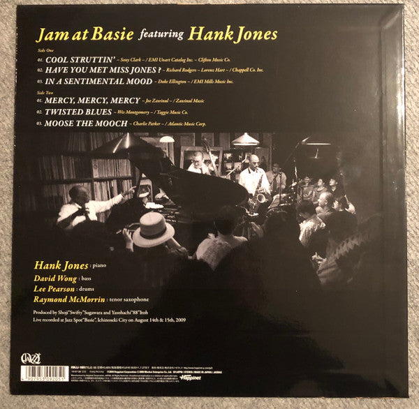 Hank Jones - Jam At Basie Featuring Hank Jones (Vinyl, LP, Album, S...