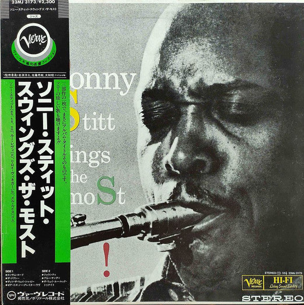 Sonny Stitt - Sonny Stitt Swings The Most (Vinyl, LP, Album, Reissue, Stereo) Very Good (VG) / Very Good (VG)