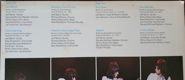 Jeff Beck - Wired (Vinyl, LP, Album, Reissue)