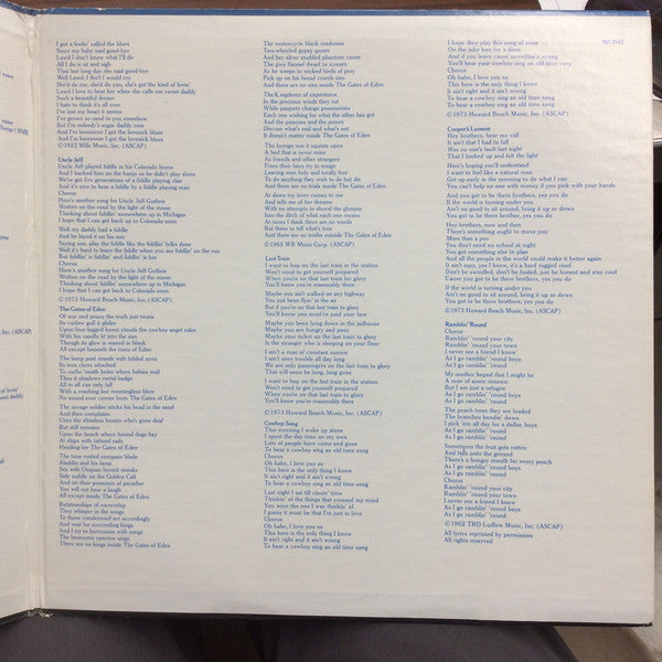 Arlo Guthrie - Last Of The Brooklyn Cowboys (Vinyl, LP, Album, Stereo) Very Good (VG) / Good Plus (G+)
