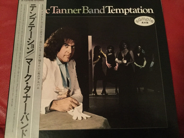 The Marc Tanner Band - Temptation (Vinyl, LP, Album, Promo) Very Good Plus (VG+) / Good Plus (G+)
