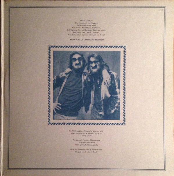 Dan Fogelberg - Twin Sons Of Different Mothers (Vinyl, LP, Album, Stereo) Very Good (VG) / Very Good (VG)