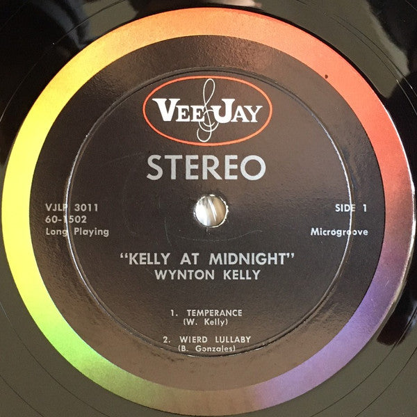 Wynton Kelly - Kelly At Midnite (Vinyl, LP, Album, Stereo) Good Plus (G+) / Good Plus (G+)