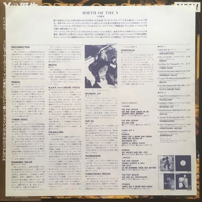 Various - Birth Of The Y (Vinyl, LP, Compilation, Promo) Near Mint (NM or M-) / Very Good Plus (VG+)