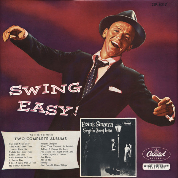 Frank Sinatra - Swing Easy! And Songs For Young Lovers (Vinyl, LP, Compilation, Stereo) Good Plus (G+) / Very Good (VG)