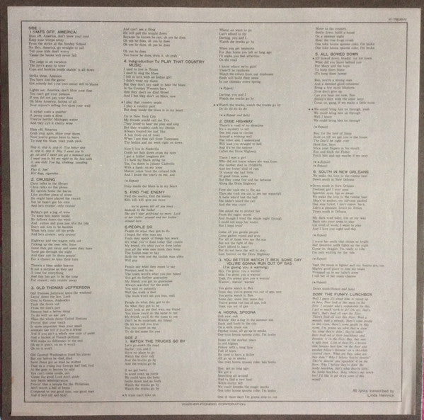 Hungry Chuck - Hungry Chuck (Vinyl, LP, Album)
