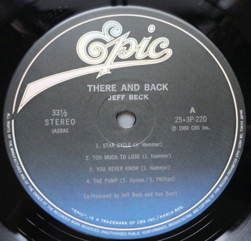 Jeff Beck - There and Back (Vinyl, LP, Album)