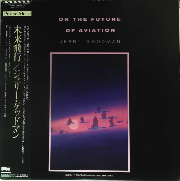 Jerry Goodman - On The Future Of Aviation (Vinyl, LP, Album, Promo, Stereo) Very Good Plus (VG+) / Very Good Plus (VG+)