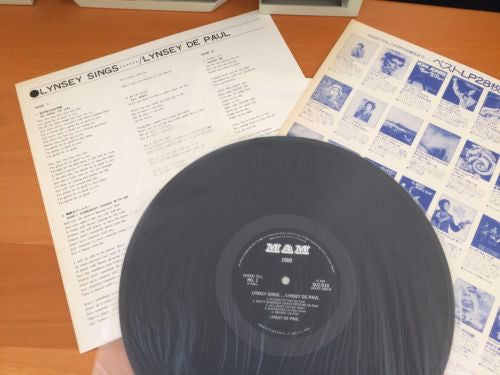 Lynsey De Paul - Lynsey Sings (Vinyl, LP, Compilation) Very Good (VG) / Very Good Plus (VG+)
