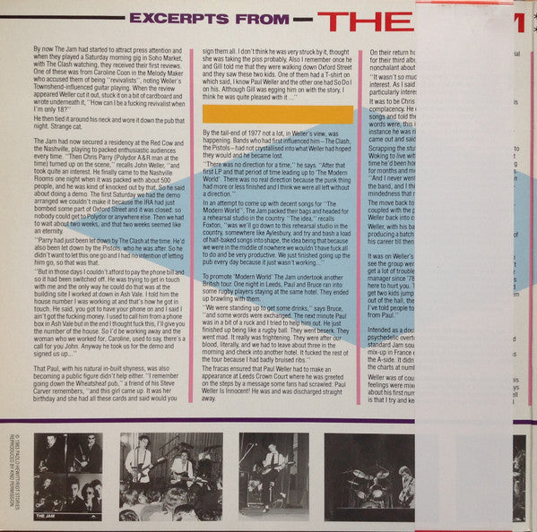 The Jam - Snap! = スナップ / ザ・ジャム・ベスト!! (Vinyl, LP, Compilation)