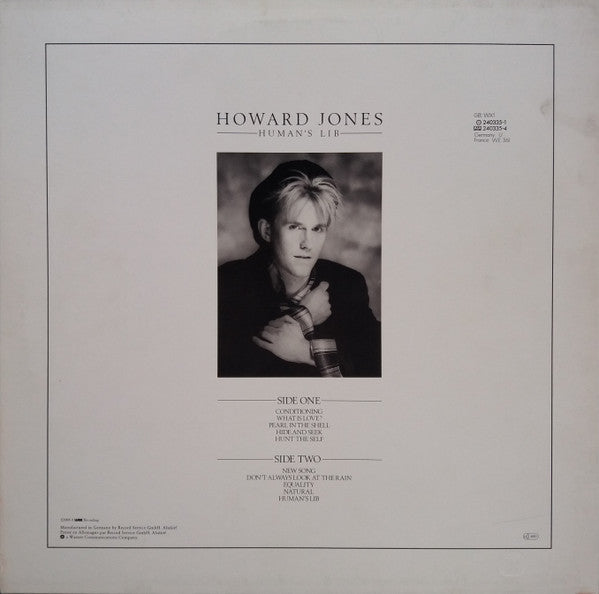 Howard Jones - Human's Lib (Vinyl, LP, Album, Stereo) Very Good (VG) / Very Good (VG)