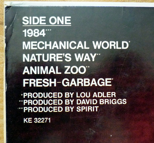 Spirit (8) - The Best Of Spirit (Vinyl, LP, Compilation, Reissue) Very Good Plus (VG+) / Good Plus (G+)
