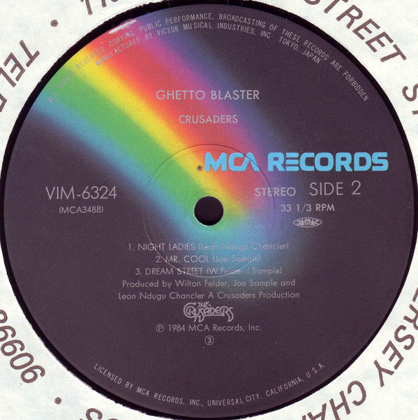 The Crusaders - Ghetto Blaster (Vinyl, LP, Album)