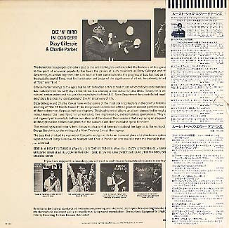Dizzy Gillespie - Diz 'N' Bird In Concert (Vinyl, LP, Album, Compilation, Reissue, Mono) Very Good Plus (VG+) / Very Good Plus (VG+)