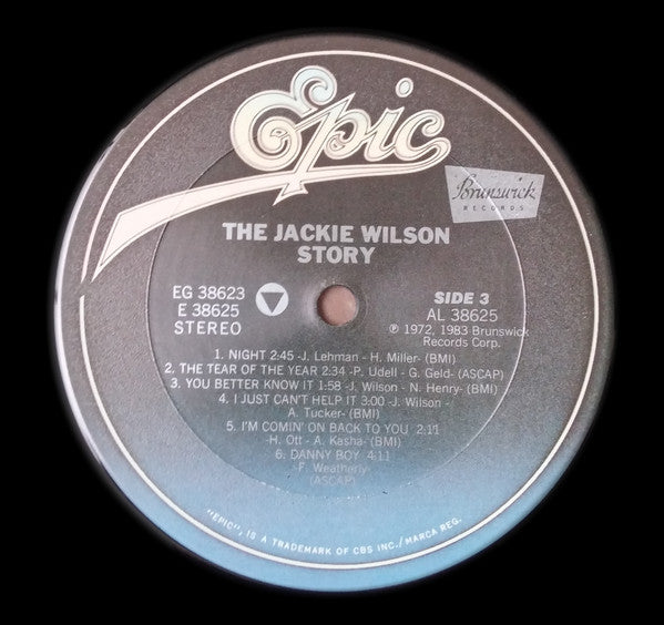 Jackie Wilson - The Jackie Wilson Story (2xVinyl, LP, Compilation) Very Good Plus (VG+) / Very Good (VG)