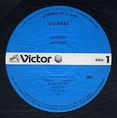 Art Pepper - Stardust (Vinyl, LP, Album) Very Good Plus (VG+) / Very Good Plus (VG+)