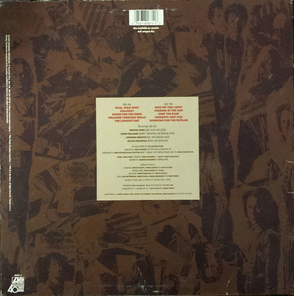 The Escape Club - Wild Wild West (Vinyl, LP, Album) Very Good (VG) / Very Good (VG)