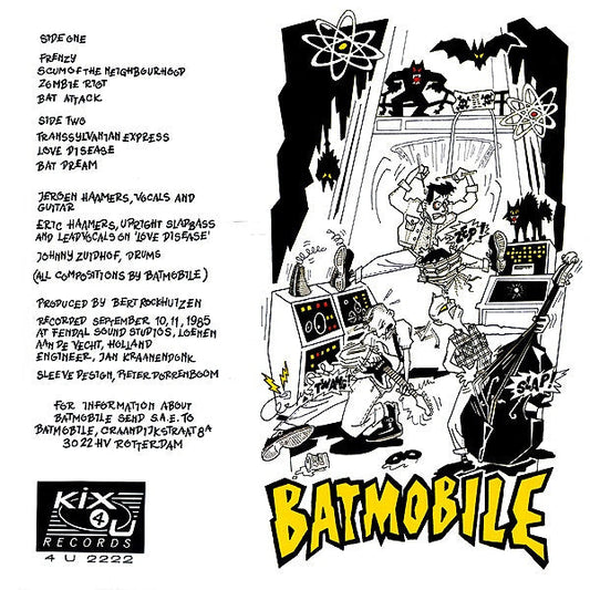 Batmobile - Batmobile (Vinyl, LP, Mini-Album) Very Good Plus (VG+) / Very Good Plus (VG+)
