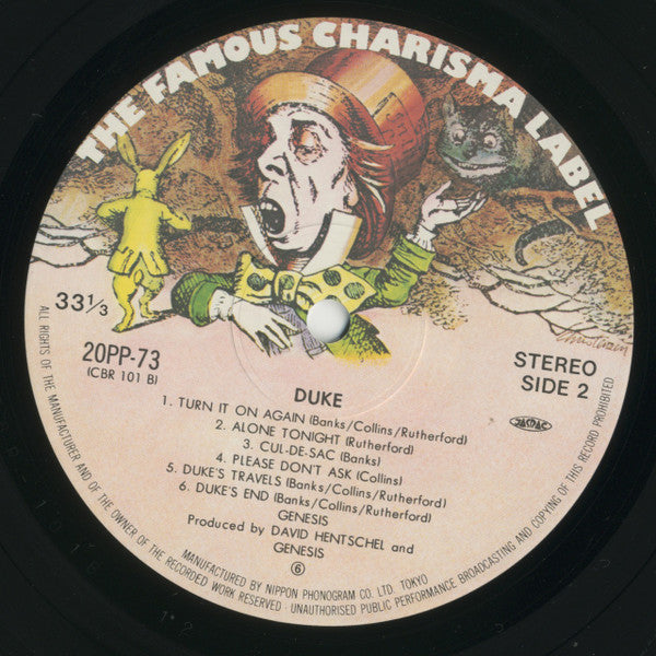 Genesis - Duke (Vinyl, LP, Album, Reissue, Stereo) Near Mint (NM or M-) / Very Good Plus (VG+)