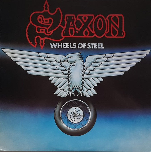 Saxon - Wheels Of Steel (Vinyl, LP, Album, Stereo)