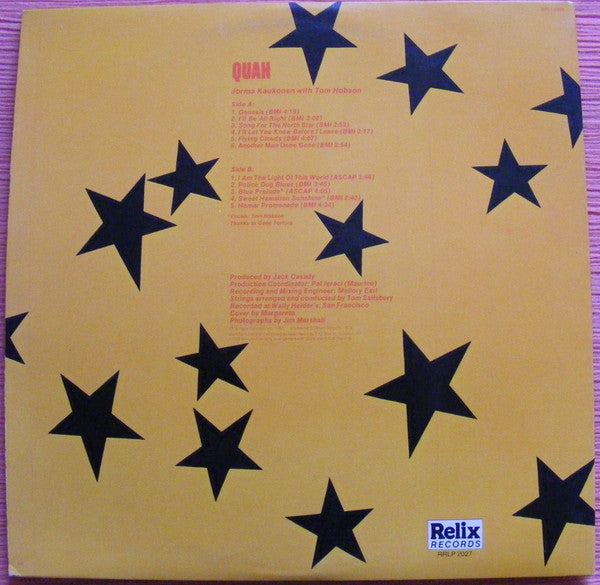 Jorma Kaukonen - Quah (Vinyl, LP, Album, Reissue) Near Mint (NM or M-) / Near Mint (NM or M-)
