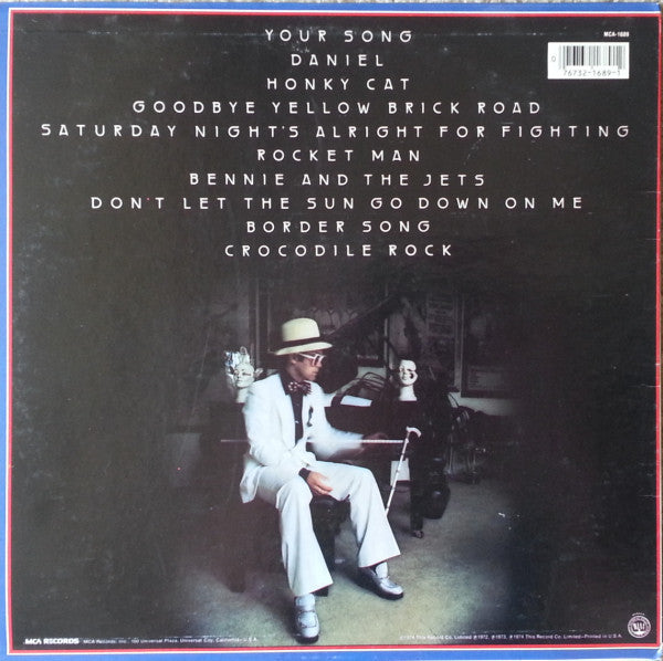 Elton John - Greatest Hits (Vinyl, LP, Compilation, Reissue) Good Plus (G+) / Good Plus (G+)
