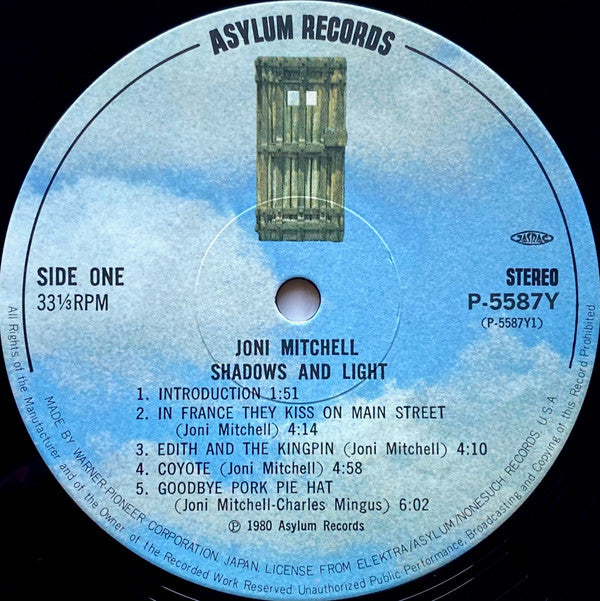 Joni Mitchell - Shadows And Light (Vinyl, LP, Album)