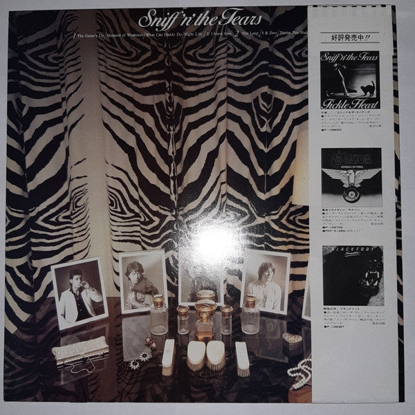 Sniff 'n' the Tears - The Game's Up (Vinyl, LP, Album, Promo) Very Good Plus (VG+) / Very Good Plus (VG+)