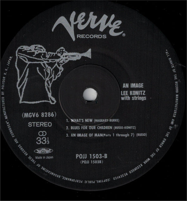 Lee Konitz - An Image - Lee Konitz With Strings (Vinyl, LP, Album, ...