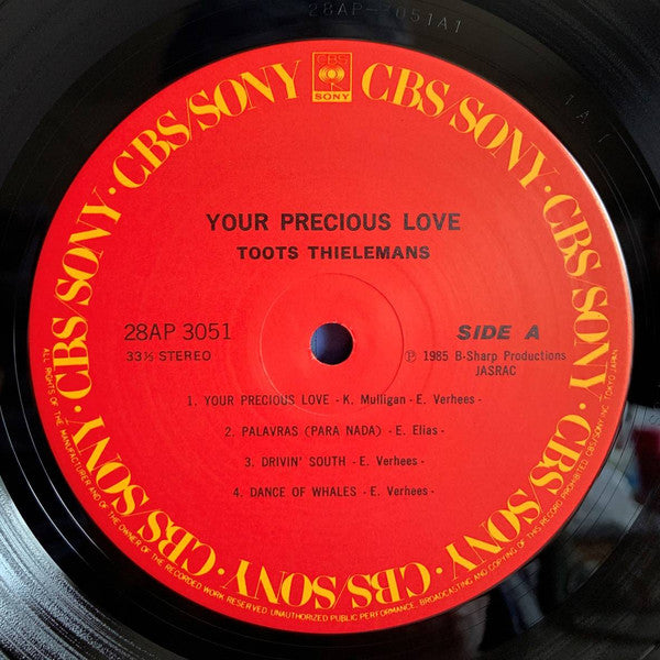 Toots Thielemans - Your Precious Love (Vinyl, LP, Album)