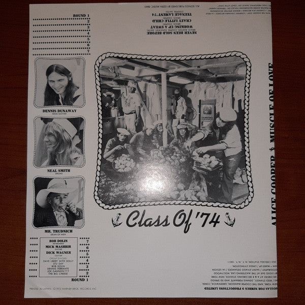 Alice Cooper - Muscle Of Love (Vinyl, LP, Album, Stereo) Very Good (VG) / Very Good (VG)